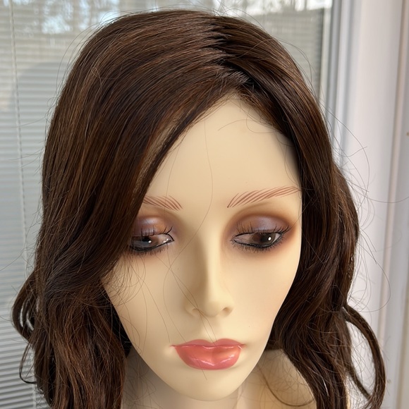 Callie by Amore—-Rene of Paris Lace Front, Hand Tied-Ginger Brown - Picture 3 of 15